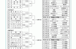 バーモントカップ決勝トーナメント　日程